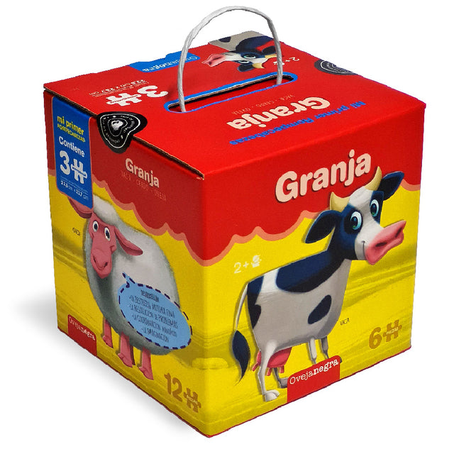 Granja. Rompecabezas 3 en 1 Granja. Rompecabezas 3 en 1